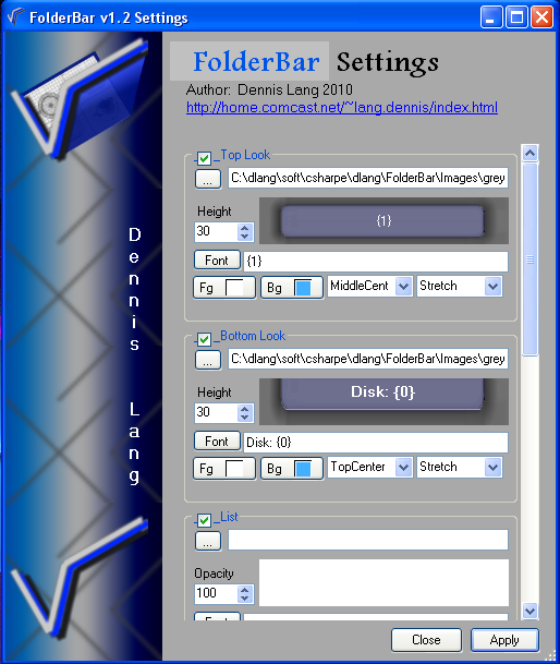 setting